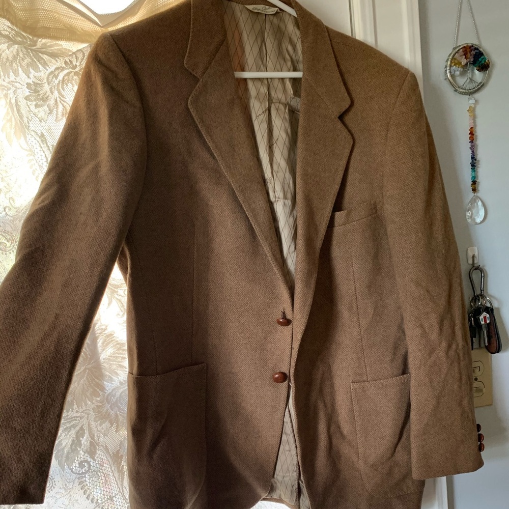 Brown coat